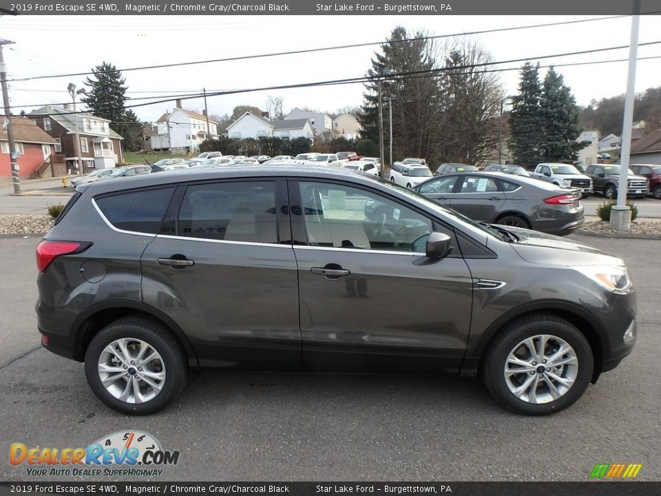 2019 Ford Escape SE 4WD Magnetic / Chromite Gray/Charcoal Black Photo #4