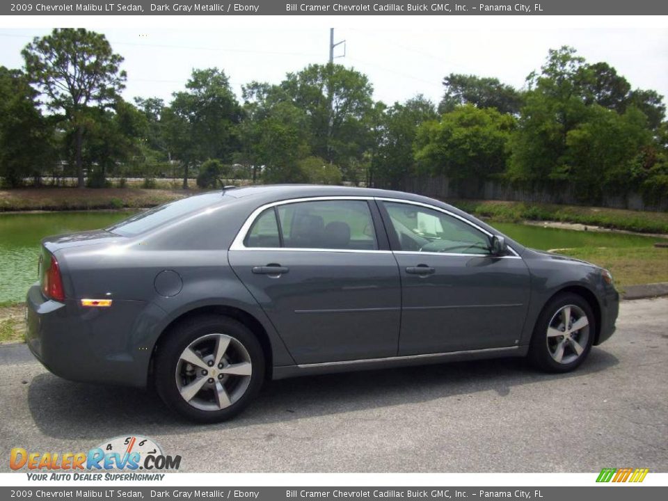 2009 Chevrolet Malibu LT Sedan Dark Gray Metallic / Ebony Photo #1