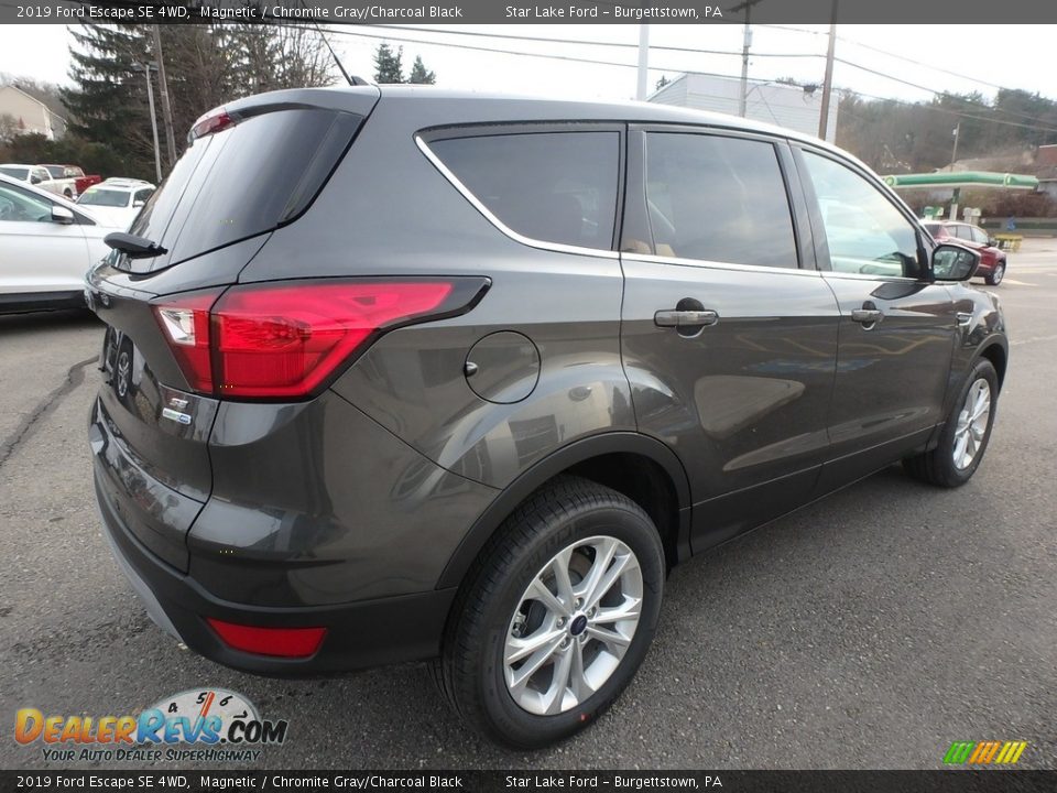 2019 Ford Escape SE 4WD Magnetic / Chromite Gray/Charcoal Black Photo #5