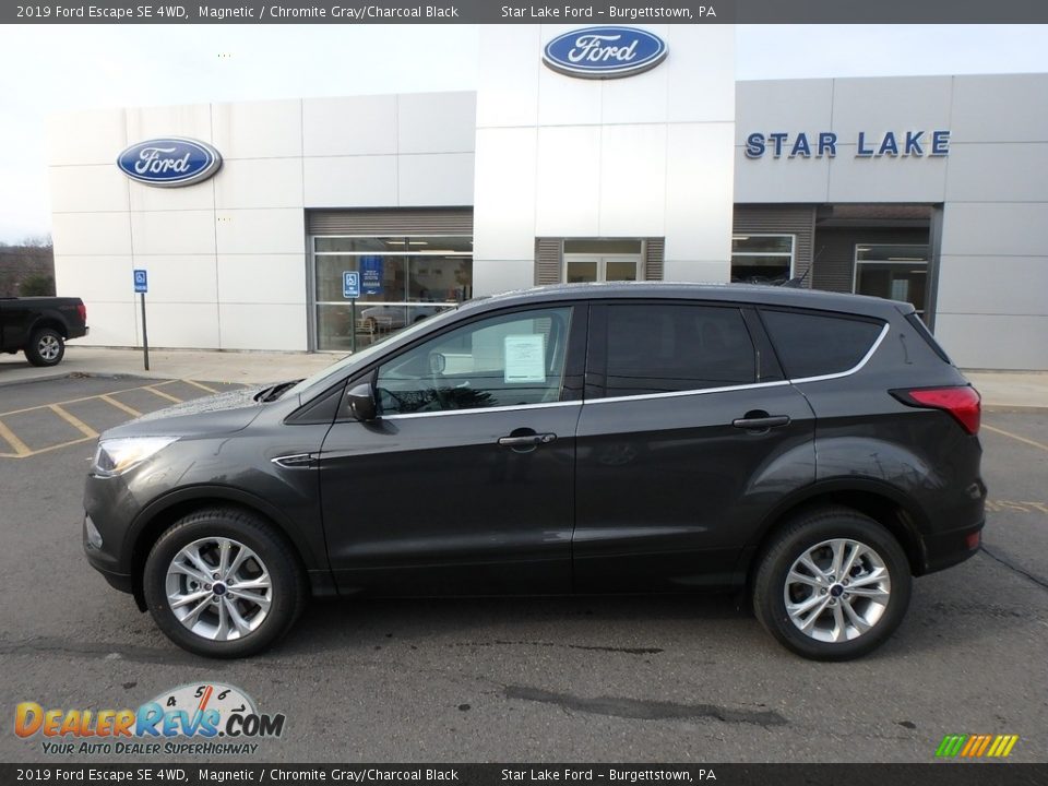 2019 Ford Escape SE 4WD Magnetic / Chromite Gray/Charcoal Black Photo #9