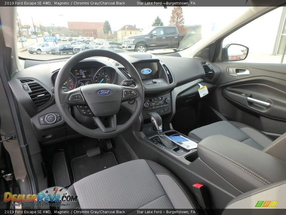 2019 Ford Escape SE 4WD Magnetic / Chromite Gray/Charcoal Black Photo #12