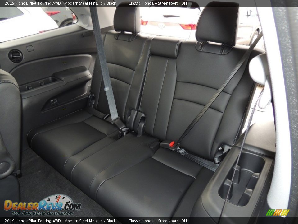 2019 Honda Pilot Touring AWD Modern Steel Metallic / Black Photo #13