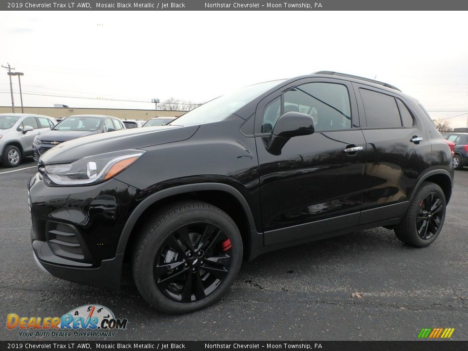 2019 Chevrolet Trax LT AWD Mosaic Black Metallic / Jet Black Photo #1