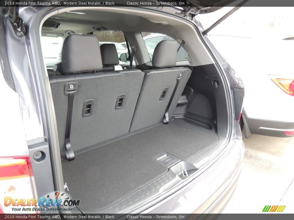 2019 Honda Pilot Touring AWD Modern Steel Metallic / Black Photo #14