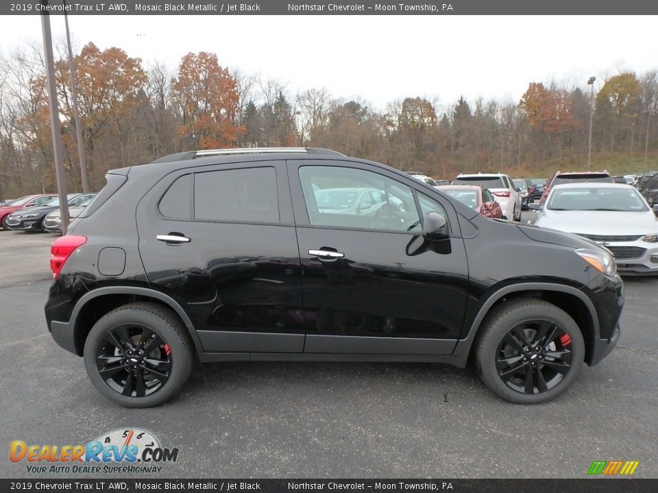 2019 Chevrolet Trax LT AWD Mosaic Black Metallic / Jet Black Photo #4