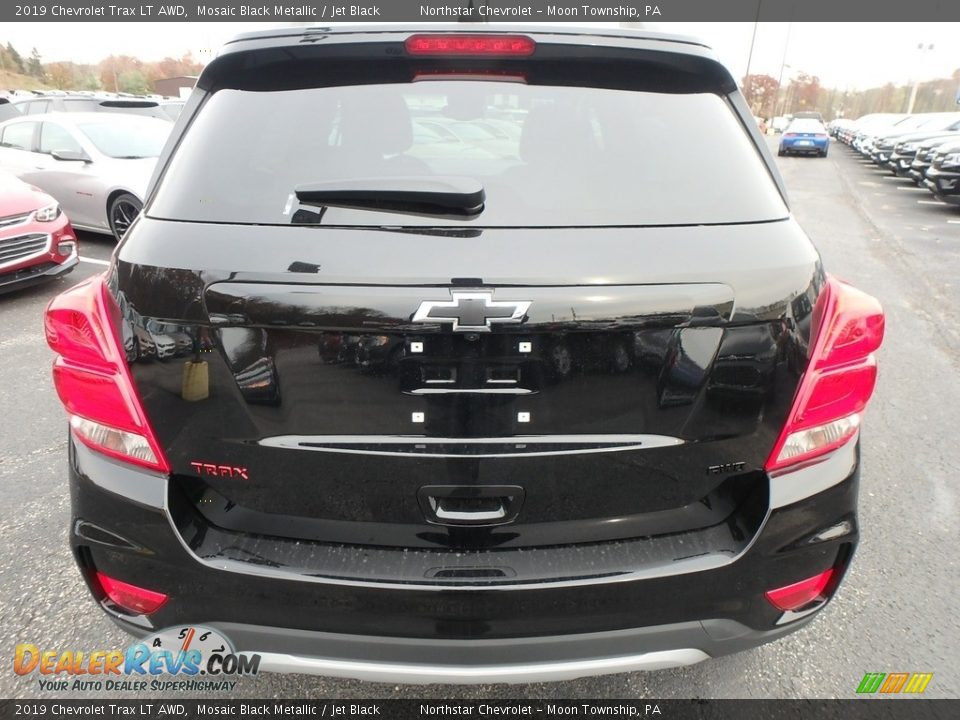 2019 Chevrolet Trax LT AWD Mosaic Black Metallic / Jet Black Photo #6