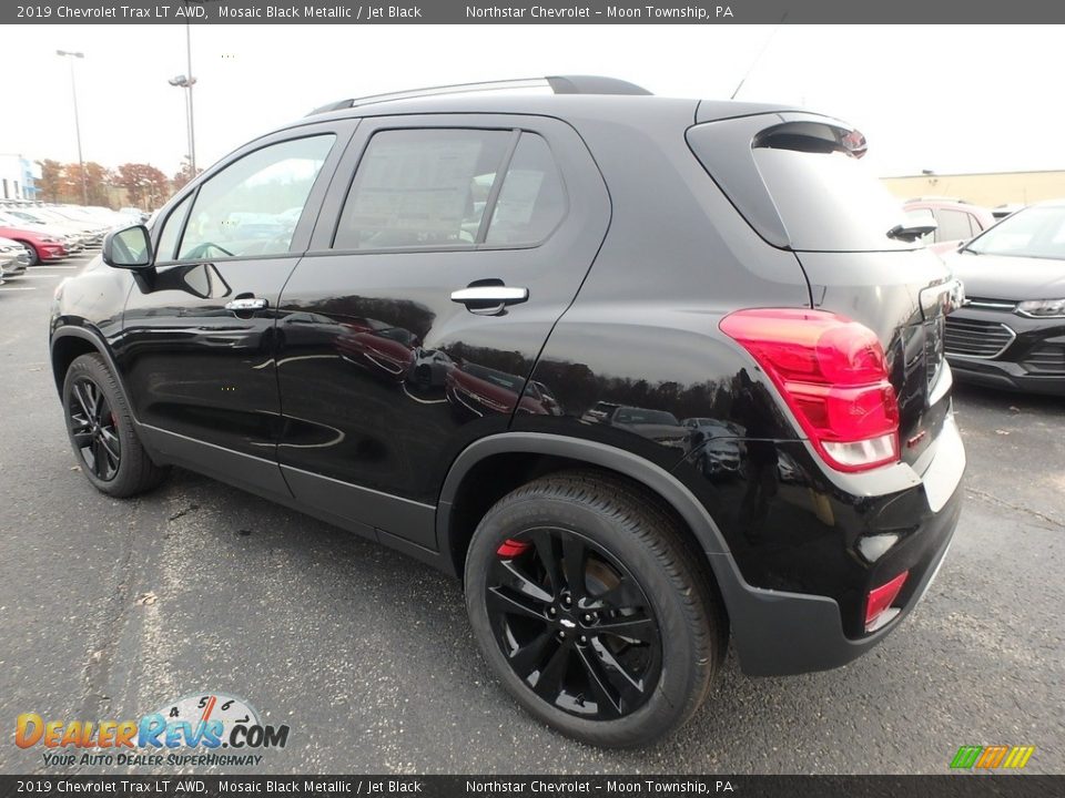 2019 Chevrolet Trax LT AWD Mosaic Black Metallic / Jet Black Photo #8