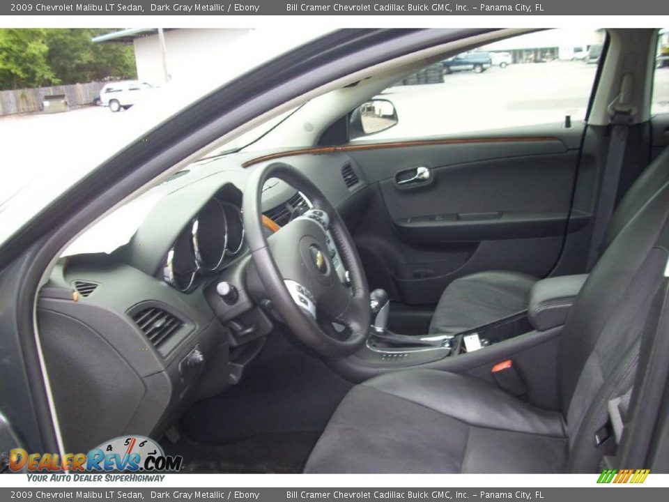 2009 Chevrolet Malibu LT Sedan Dark Gray Metallic / Ebony Photo #6