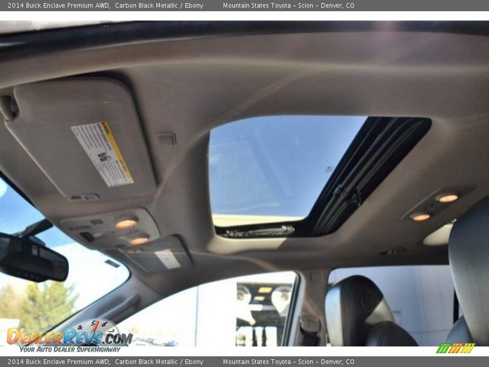 2014 Buick Enclave Premium AWD Carbon Black Metallic / Ebony Photo #10