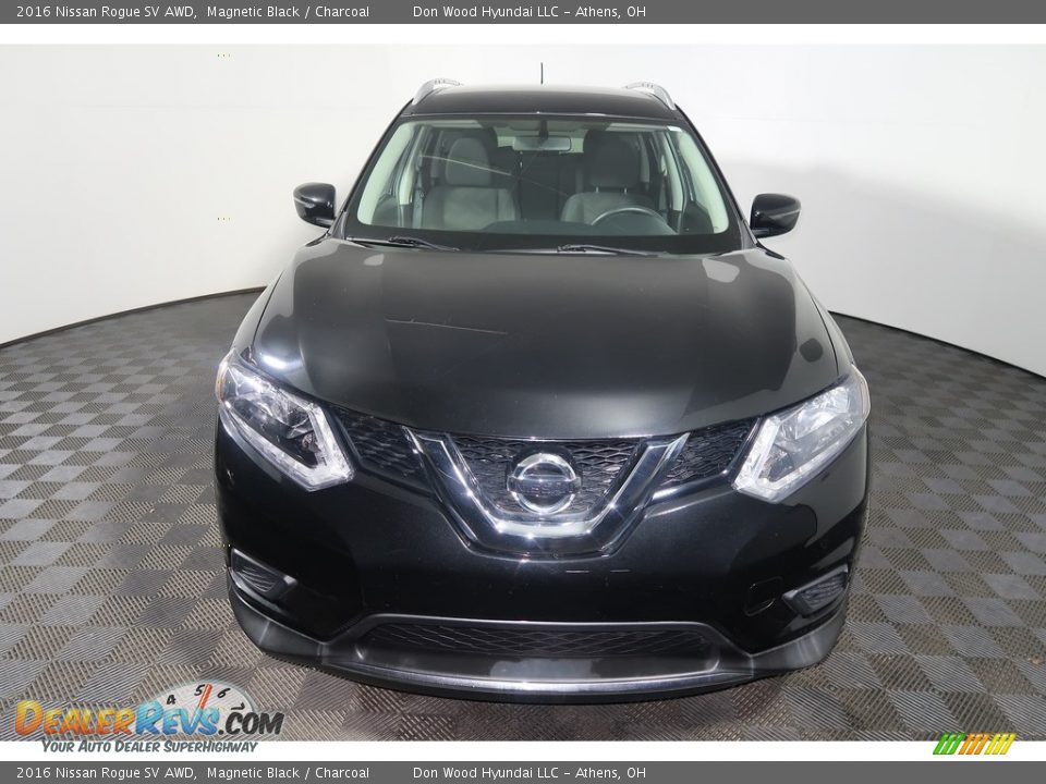 2016 Nissan Rogue SV AWD Magnetic Black / Charcoal Photo #6