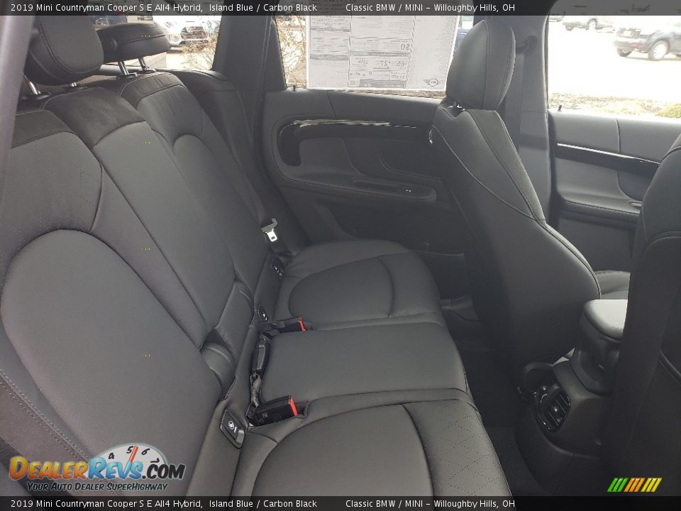 2019 Mini Countryman Cooper S E All4 Hybrid Island Blue / Carbon Black Photo #5