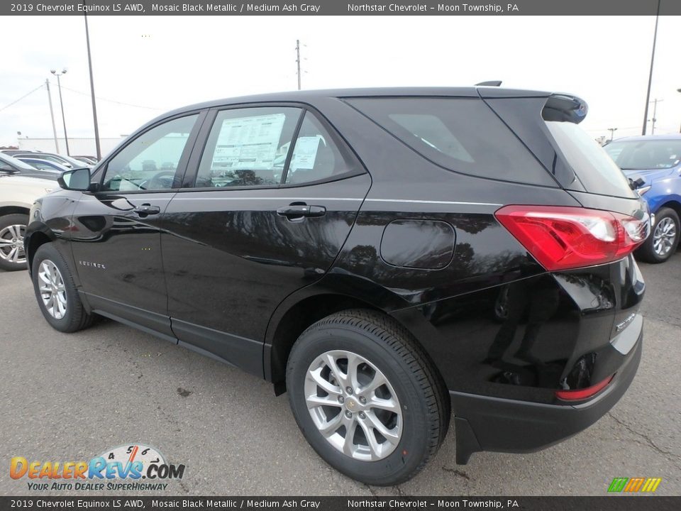 2019 Chevrolet Equinox LS AWD Mosaic Black Metallic / Medium Ash Gray Photo #8