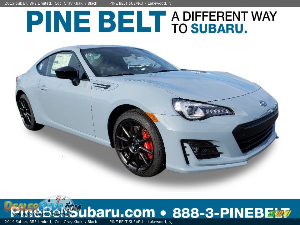 2019 Subaru BRZ Limited Cool Gray Khaki / Black Photo #1