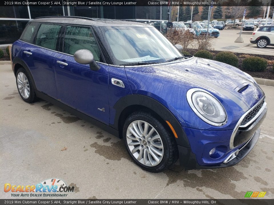 Front 3/4 View of 2019 Mini Clubman Cooper S All4 Photo #1