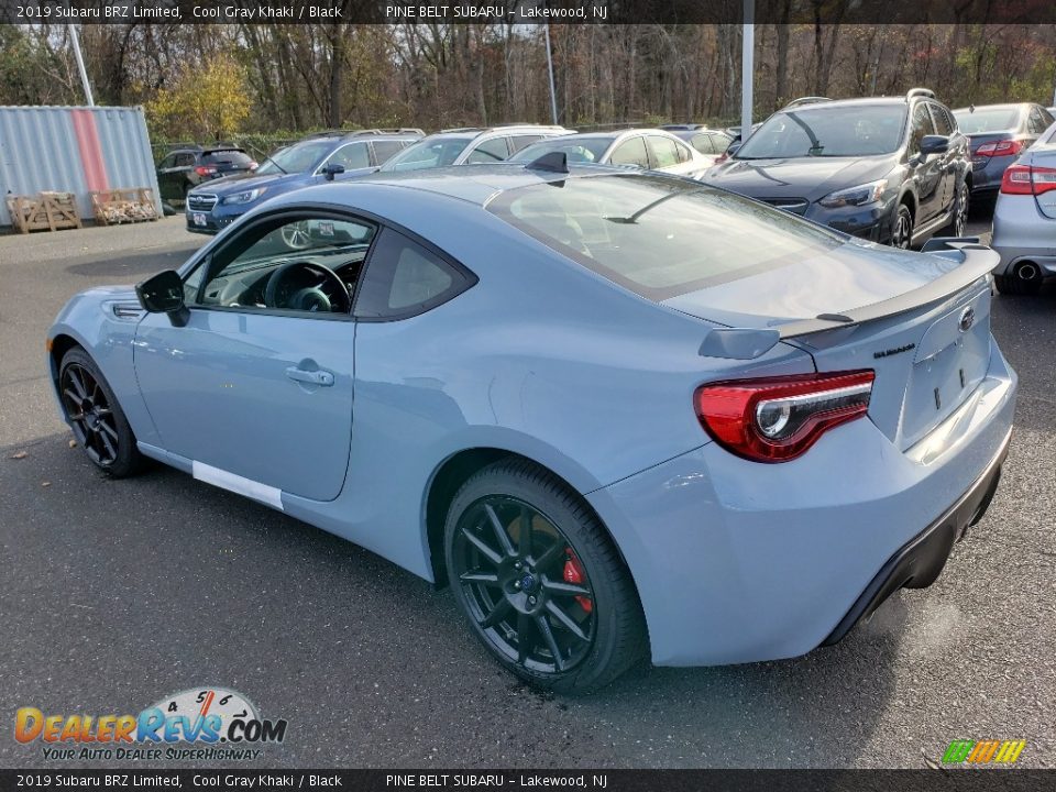 2019 Subaru BRZ Limited Cool Gray Khaki / Black Photo #4