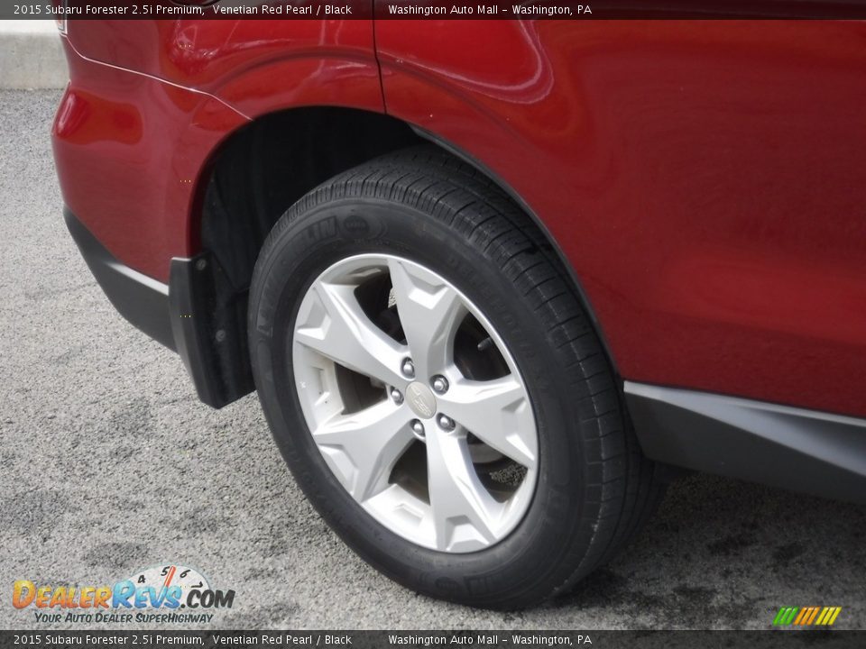 2015 Subaru Forester 2.5i Premium Venetian Red Pearl / Black Photo #3