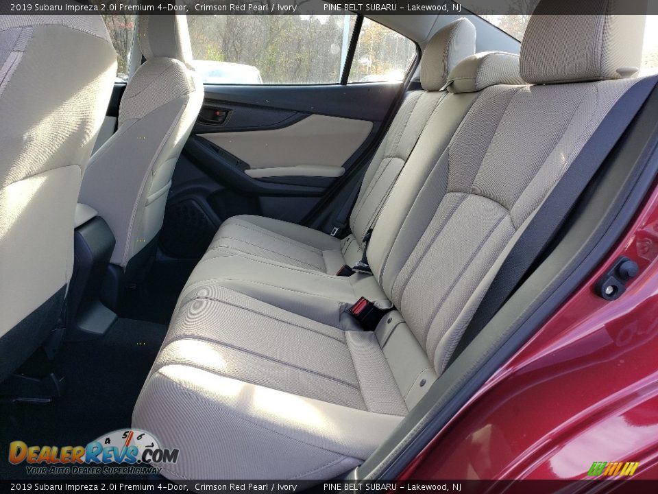 2019 Subaru Impreza 2.0i Premium 4-Door Crimson Red Pearl / Ivory Photo #6
