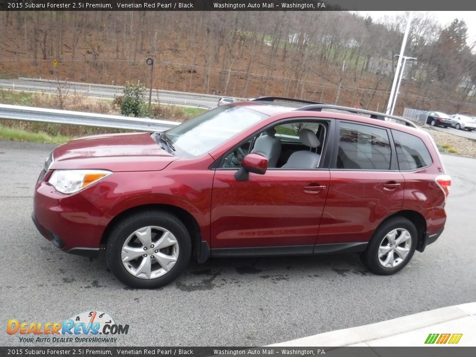 2015 Subaru Forester 2.5i Premium Venetian Red Pearl / Black Photo #7