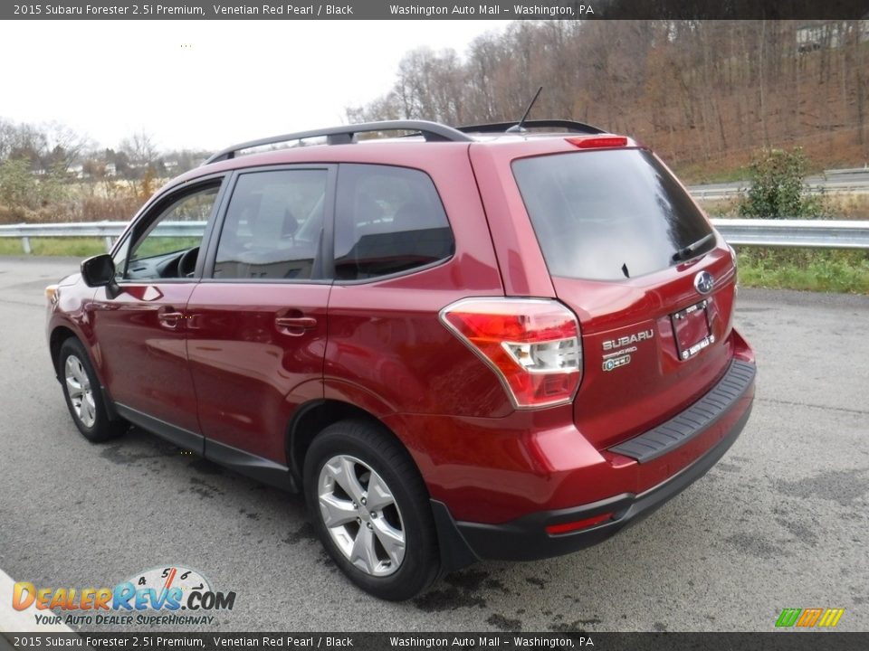 2015 Subaru Forester 2.5i Premium Venetian Red Pearl / Black Photo #8
