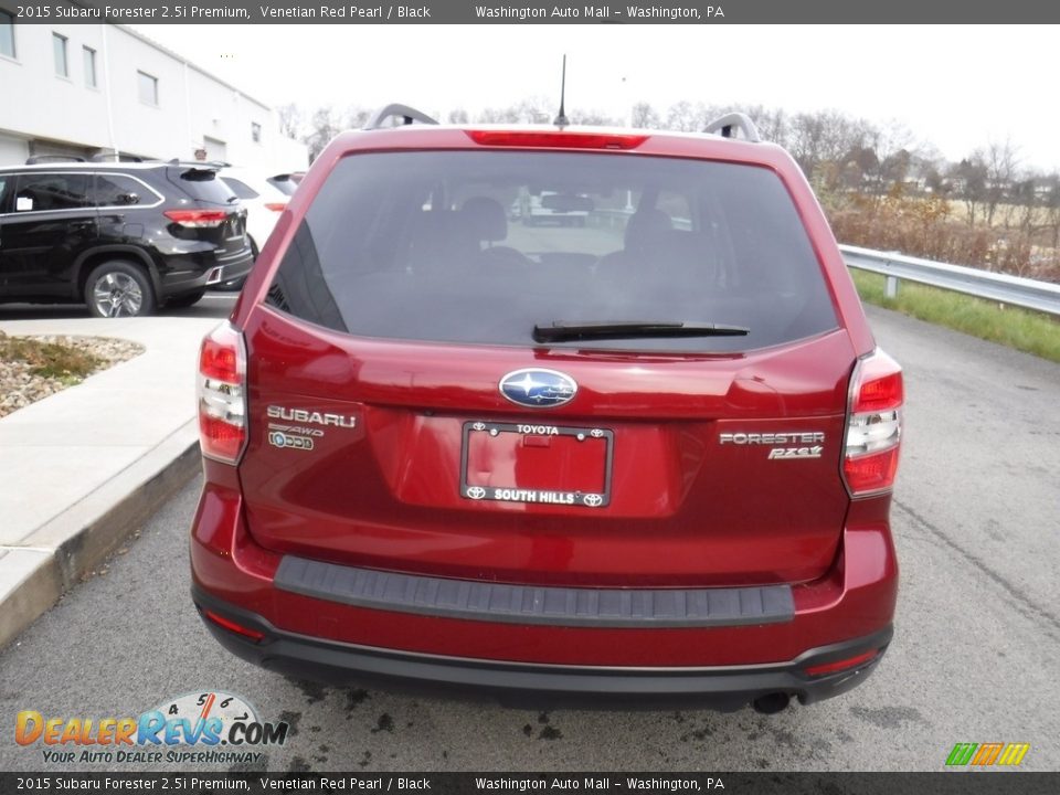 2015 Subaru Forester 2.5i Premium Venetian Red Pearl / Black Photo #9