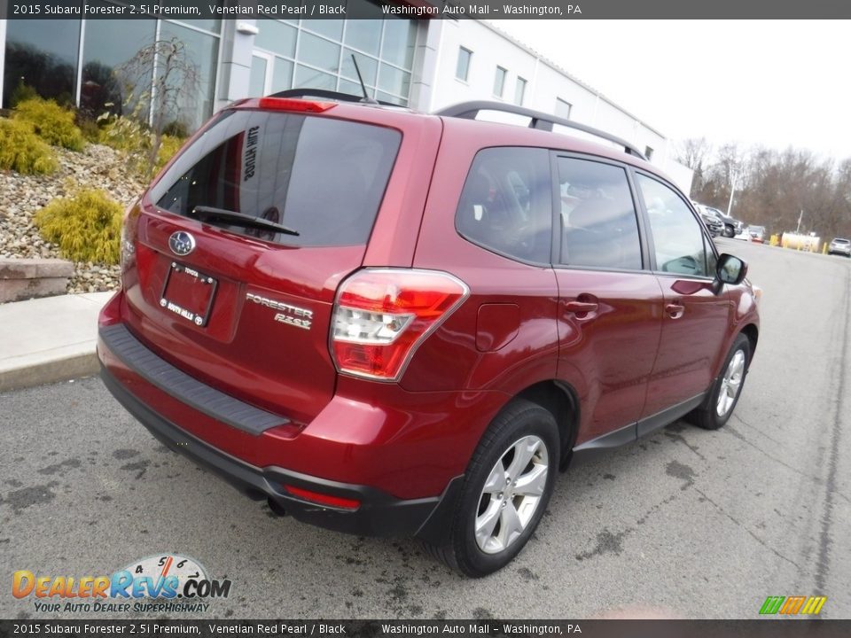 2015 Subaru Forester 2.5i Premium Venetian Red Pearl / Black Photo #10