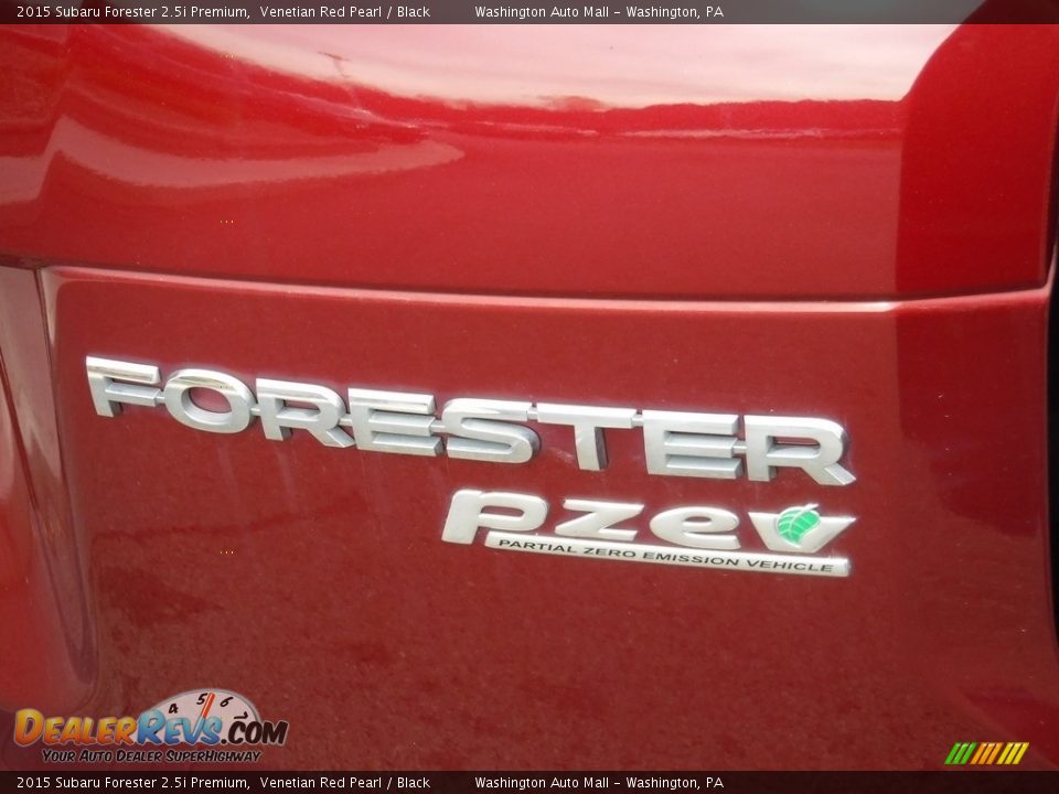 2015 Subaru Forester 2.5i Premium Venetian Red Pearl / Black Photo #11
