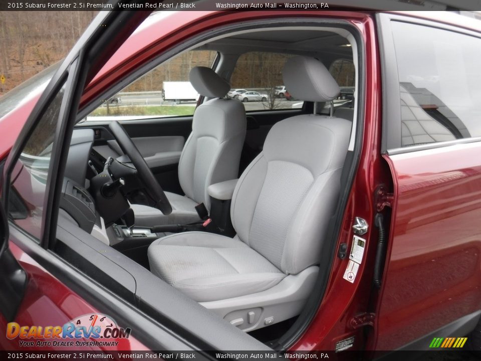 2015 Subaru Forester 2.5i Premium Venetian Red Pearl / Black Photo #16