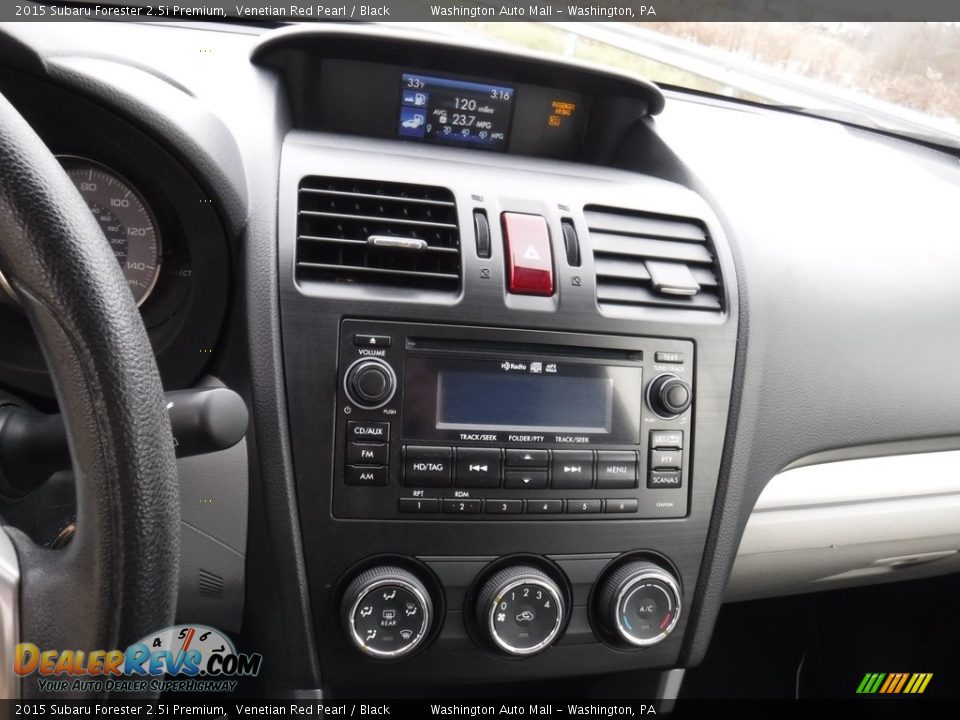 2015 Subaru Forester 2.5i Premium Venetian Red Pearl / Black Photo #18