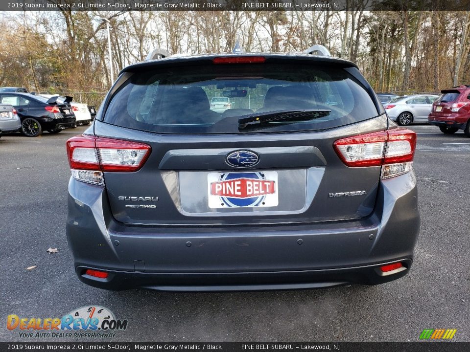 2019 Subaru Impreza 2.0i Limited 5-Door Magnetite Gray Metallic / Black Photo #5