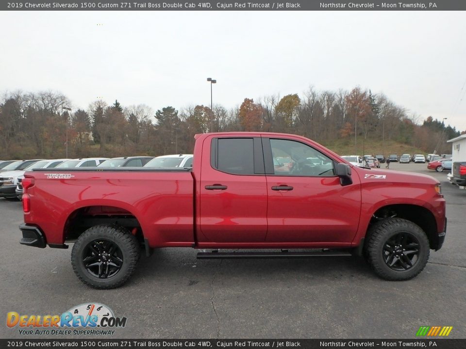Cajun Red Tintcoat 2019 Chevrolet Silverado 1500 Custom Z71 Trail Boss Double Cab 4WD Photo #4