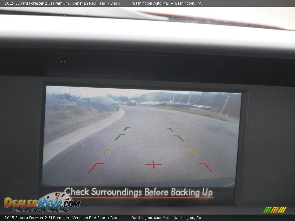 2015 Subaru Forester 2.5i Premium Venetian Red Pearl / Black Photo #23