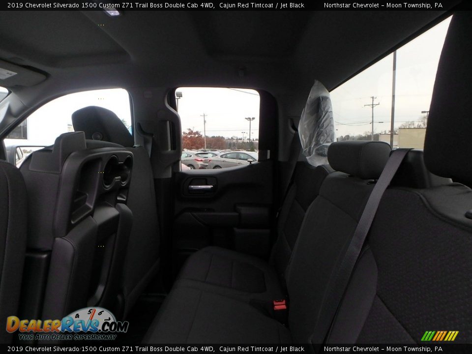 Rear Seat of 2019 Chevrolet Silverado 1500 Custom Z71 Trail Boss Double Cab 4WD Photo #11
