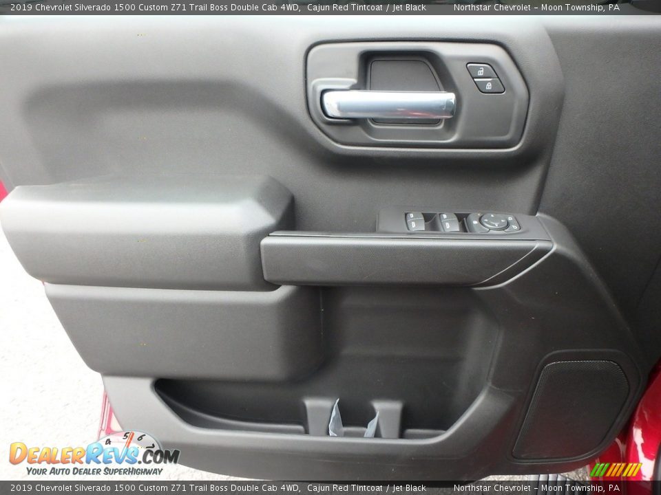 2019 Chevrolet Silverado 1500 Custom Z71 Trail Boss Double Cab 4WD Cajun Red Tintcoat / Jet Black Photo #13