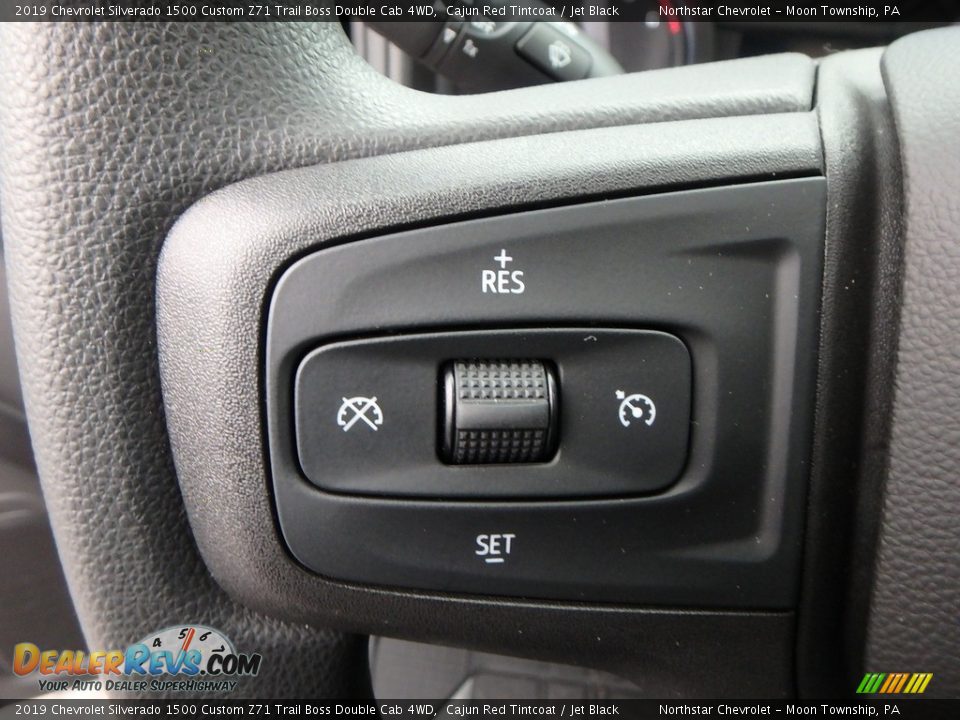 2019 Chevrolet Silverado 1500 Custom Z71 Trail Boss Double Cab 4WD Steering Wheel Photo #17