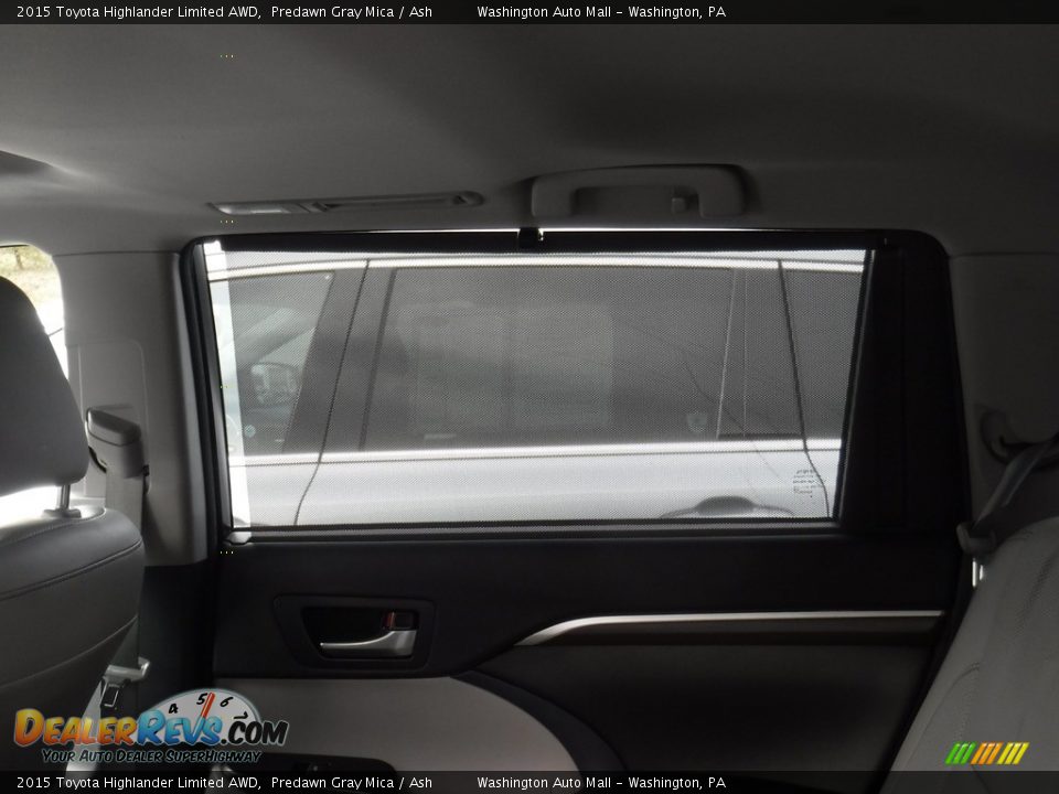 2015 Toyota Highlander Limited AWD Predawn Gray Mica / Ash Photo #24