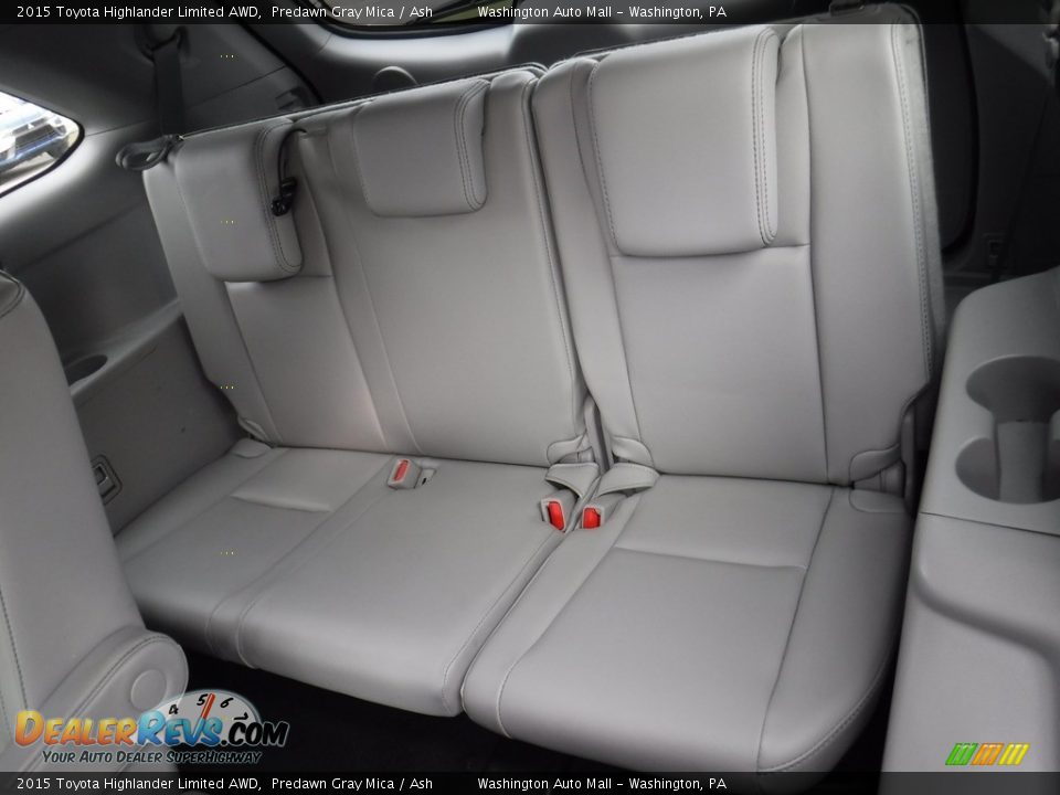 2015 Toyota Highlander Limited AWD Predawn Gray Mica / Ash Photo #25