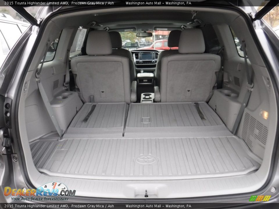2015 Toyota Highlander Limited AWD Predawn Gray Mica / Ash Photo #26
