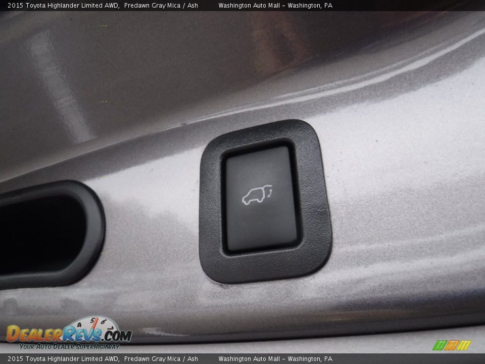 2015 Toyota Highlander Limited AWD Predawn Gray Mica / Ash Photo #27