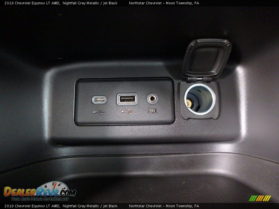 2019 Chevrolet Equinox LT AWD Nightfall Gray Metallic / Jet Black Photo #19