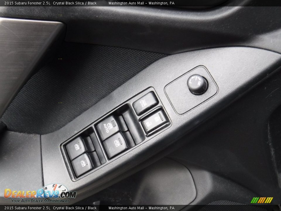 2015 Subaru Forester 2.5i Crystal Black Silica / Black Photo #11
