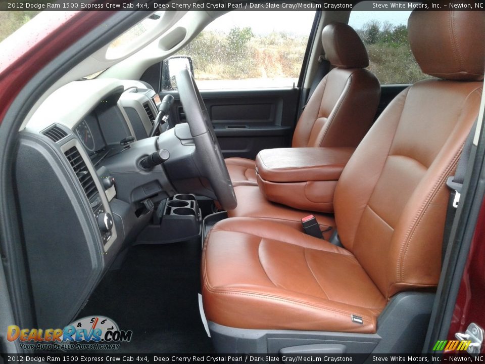 2012 Dodge Ram 1500 Express Crew Cab 4x4 Deep Cherry Red Crystal Pearl / Dark Slate Gray/Medium Graystone Photo #10