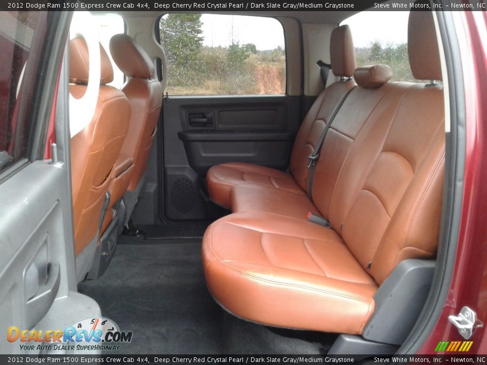 2012 Dodge Ram 1500 Express Crew Cab 4x4 Deep Cherry Red Crystal Pearl / Dark Slate Gray/Medium Graystone Photo #12