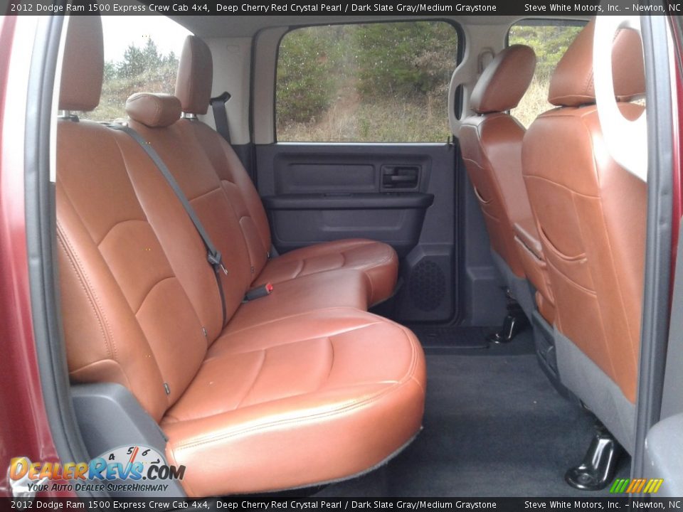 2012 Dodge Ram 1500 Express Crew Cab 4x4 Deep Cherry Red Crystal Pearl / Dark Slate Gray/Medium Graystone Photo #14