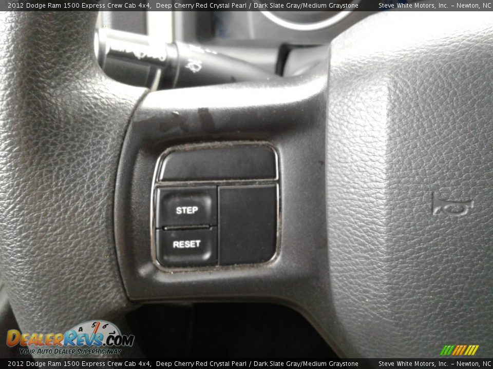 2012 Dodge Ram 1500 Express Crew Cab 4x4 Deep Cherry Red Crystal Pearl / Dark Slate Gray/Medium Graystone Photo #17