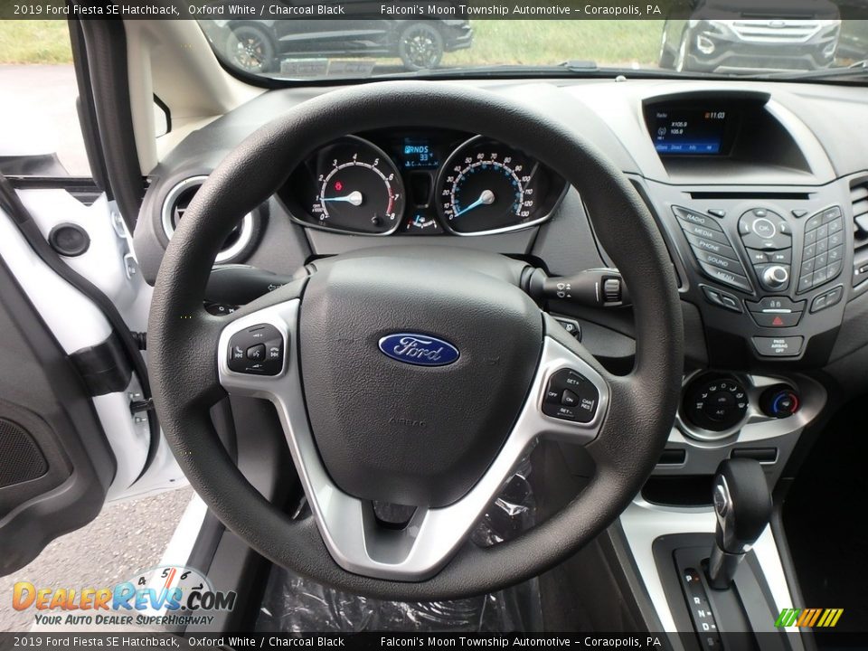 2019 Ford Fiesta SE Hatchback Steering Wheel Photo #14