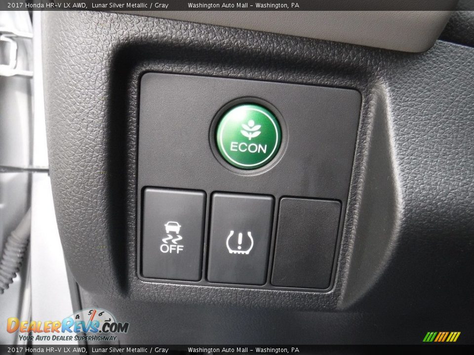 2017 Honda HR-V LX AWD Lunar Silver Metallic / Gray Photo #14