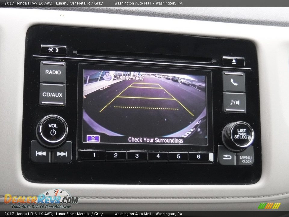 2017 Honda HR-V LX AWD Lunar Silver Metallic / Gray Photo #17