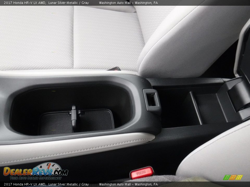 2017 Honda HR-V LX AWD Lunar Silver Metallic / Gray Photo #20