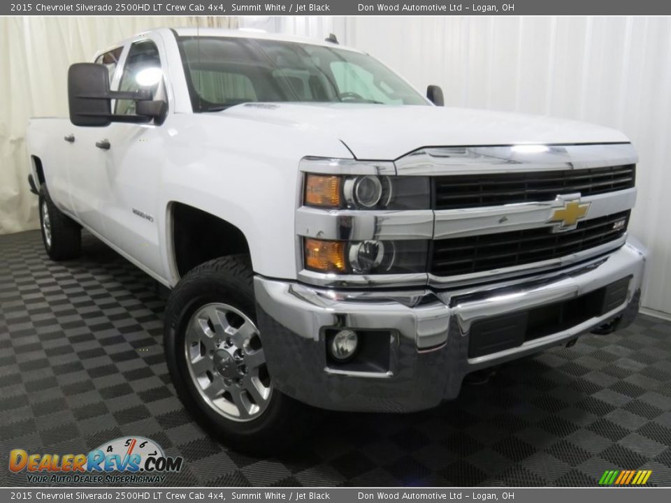2015 Chevrolet Silverado 2500HD LT Crew Cab 4x4 Summit White / Jet Black Photo #1