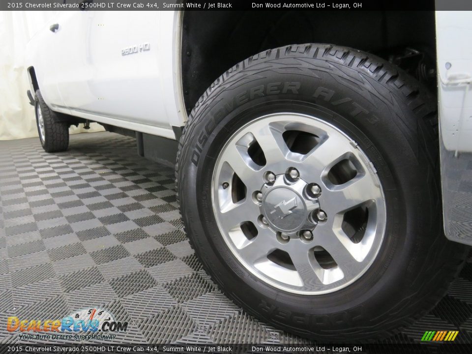 2015 Chevrolet Silverado 2500HD LT Crew Cab 4x4 Summit White / Jet Black Photo #3